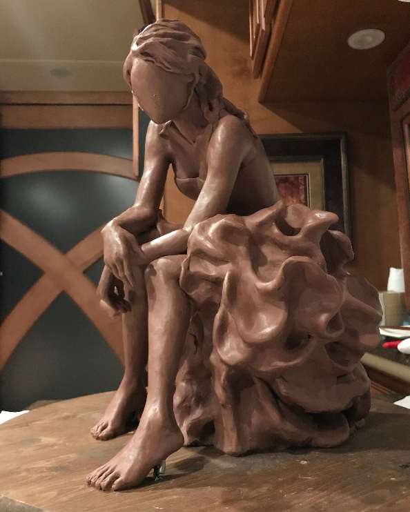 HEAR MY HEART SPEAK by JACINTHE LACROIX. MASTER SCULPTOR AND ARTIST 