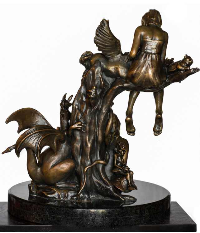 IMAGINATION by Jacinthe Lacroix-Master Sculptor and Artist 