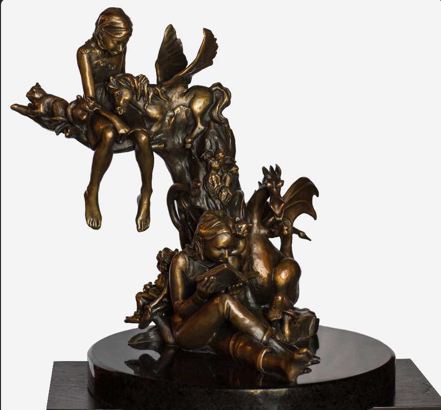 IMAGINATION by Jacinthe Lacroix-Master Sculptor and Artist 