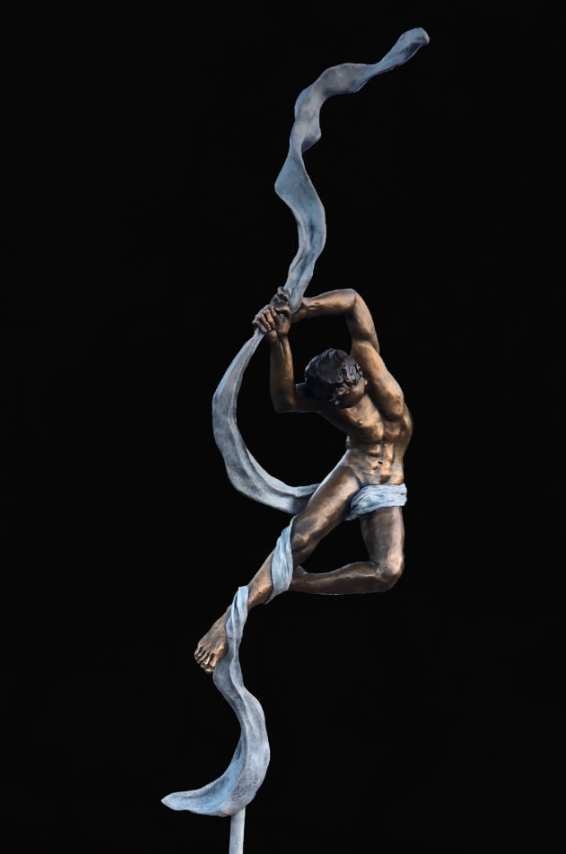Gravity Unbound  1/2 Life Size (Male) by Jacinthe Lacroix 