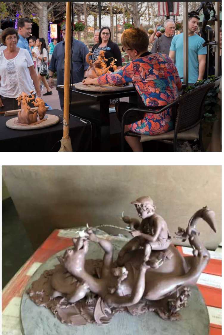 YOU'VE HAD MANY SOLO, GROUPE AND GALLERY EXHIBITIONS. HOW DO YOU FEEL ABOUT THOSE EXPERIENCES AND CREATING ARTS IN FRONT OF THE PUBLIC ? by JACINTHE LACROIX. MASTER SCULPTOR AND ARTIST, Image 4.