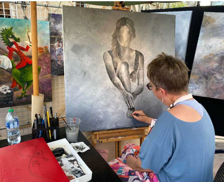 YOU'VE HAD MANY SOLO, GROUPE AND GALLERY EXHIBITIONS. HOW DO YOU FEEL ABOUT THOSE EXPERIENCES AND CREATING ARTS IN FRONT OF THE PUBLIC ? by JACINTHE LACROIX. MASTER SCULPTOR AND ARTIST, Image 7.