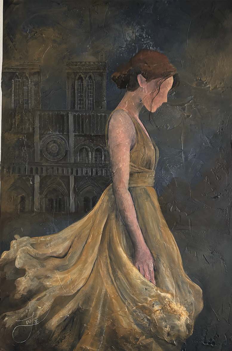 A GOLDEN SOIREE. by JACINTHE LACROIX. MASTER SCULPTOR AND ARTIST, Image 1.