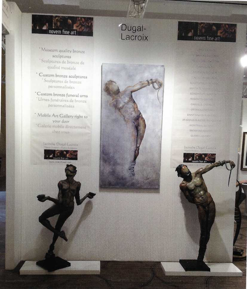 IT’S QUITE RARE FOR AN ARTIST TO BE BOTH A PAINTER AND A SCULPTOR. HOW DID YOU COME TO MASTER AND BALANCE BOTH DISCIPLINES? by JACINTHE LACROIX. MASTER SCULPTOR AND ARTIST, Image 2.