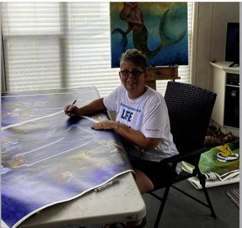 ARE SOME OF YOUR DISNEY PAINTINGS BEING OFFICIALLY PUBLISHED BY DISNEY FINE ART ? by JACINTHE LACROIX. MASTER SCULPTOR AND ARTIST, Image 2.