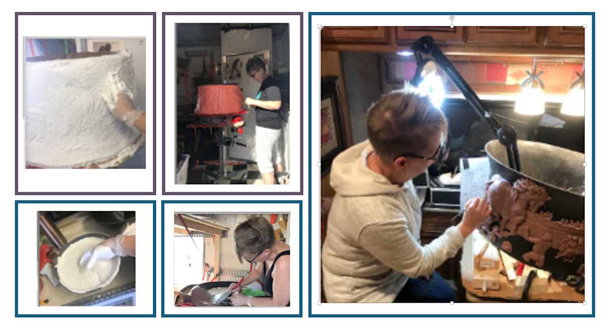 DO YOU DO YOUR MOLDS ON OCCASION ? by JACINTHE LACROIX. MASTER SCULPTOR AND ARTIST, Image 2.