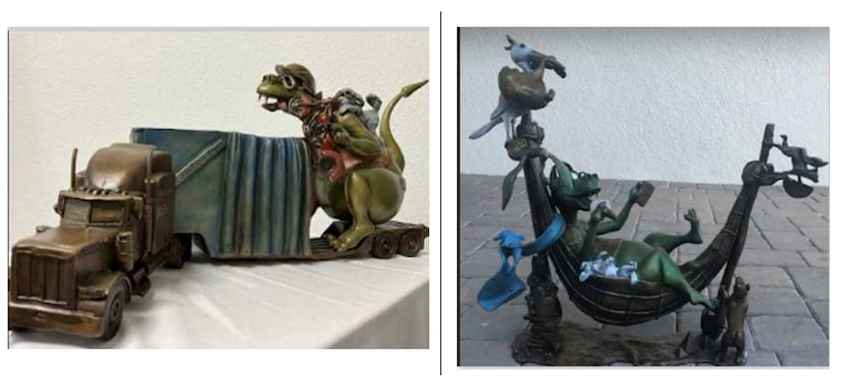 WHAT IS YOUR FAVOURITE MEDIUM, PAINTING OR SCULPTING ? by JACINTHE LACROIX. MASTER SCULPTOR AND ARTIST, Image 4.
