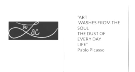 LETTER FROM MARC TO JACINTHE by JACINTHE LACROIX. MASTER SCULPTOR AND ARTIST, Image 2.
