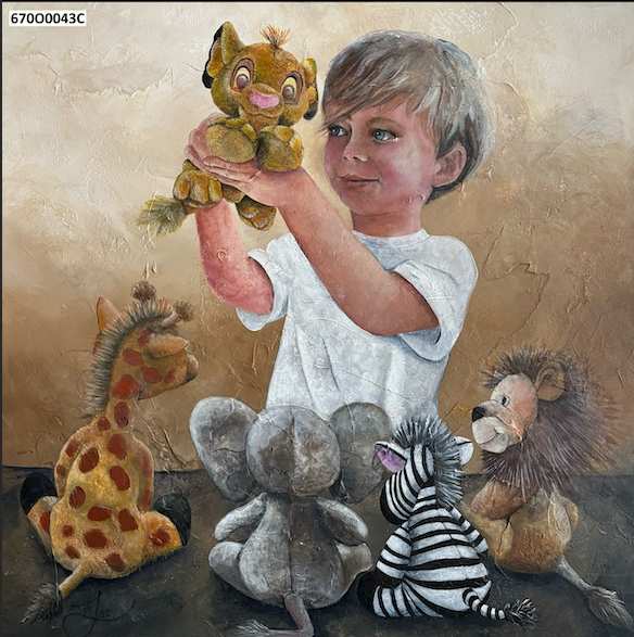 PRESENTING MY SIMBA.  , by JACINTHE LACROIX. MASTER SCULPTOR AND ARTIST 