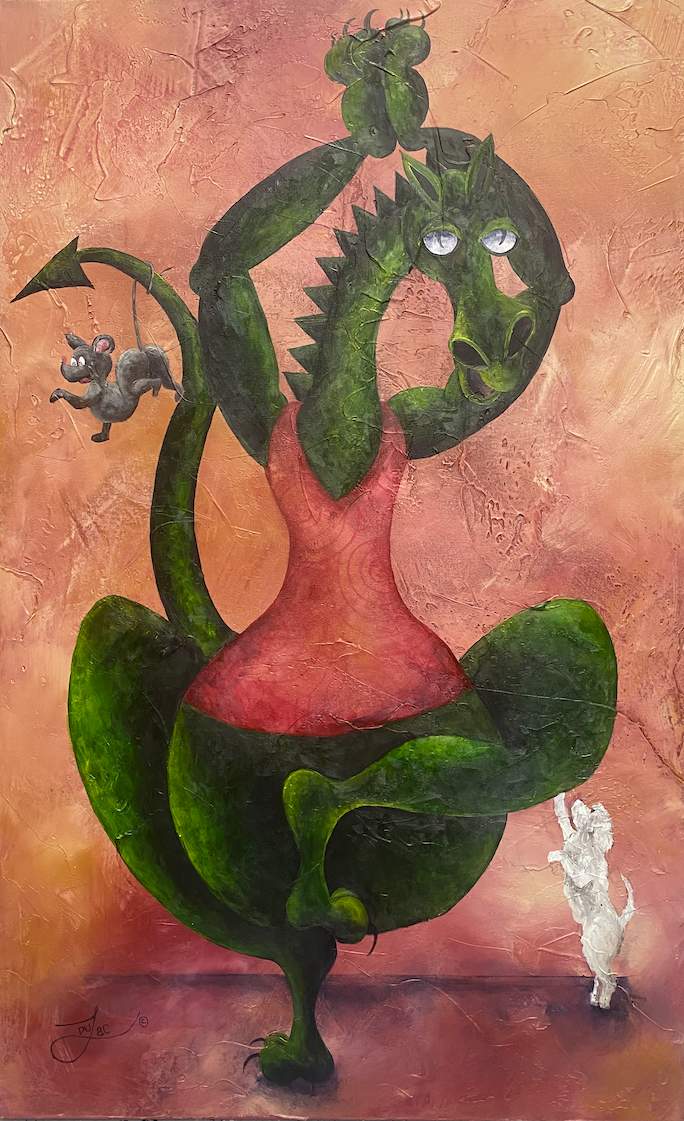 SUN SALUTATION-GICLEE.  , by JACINTHE LACROIX. MASTER SCULPTOR AND ARTIST 