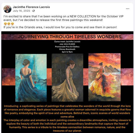 JACINTHE LACROIX. MASTER ARTIST AND SCULPTOR by JACINTHE LACROIX. MASTER SCULPTOR AND ARTIST, Image 1.