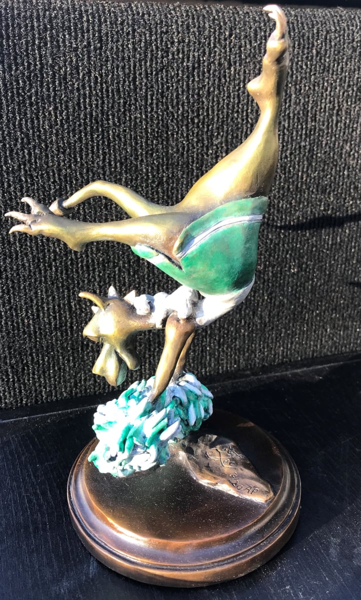 Cheerleader Bell by Jacinthe Lacroix-Master Sculptor and Artist 