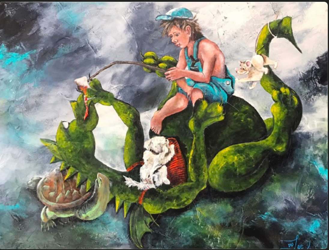 THE PERFECT S'MORE'S PARTNER by JACINTHE LACROIX. MASTER SCULPTOR AND ARTIST, Image 1.