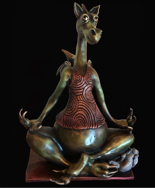 BREATH IN, BREATH OUT by JACINTHE LACROIX. MASTER SCULPTOR AND ARTIST 