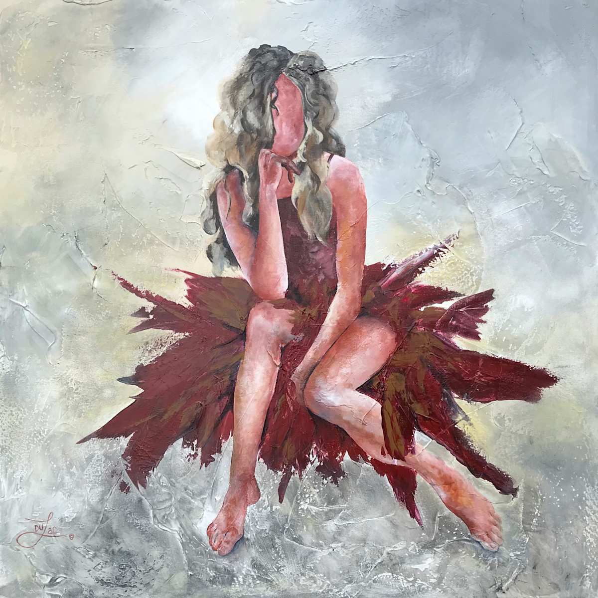 WHEN IN DOUBT, WEAR RED by JACINTHE LACROIX. MASTER SCULPTOR AND ARTIST, Image 1.