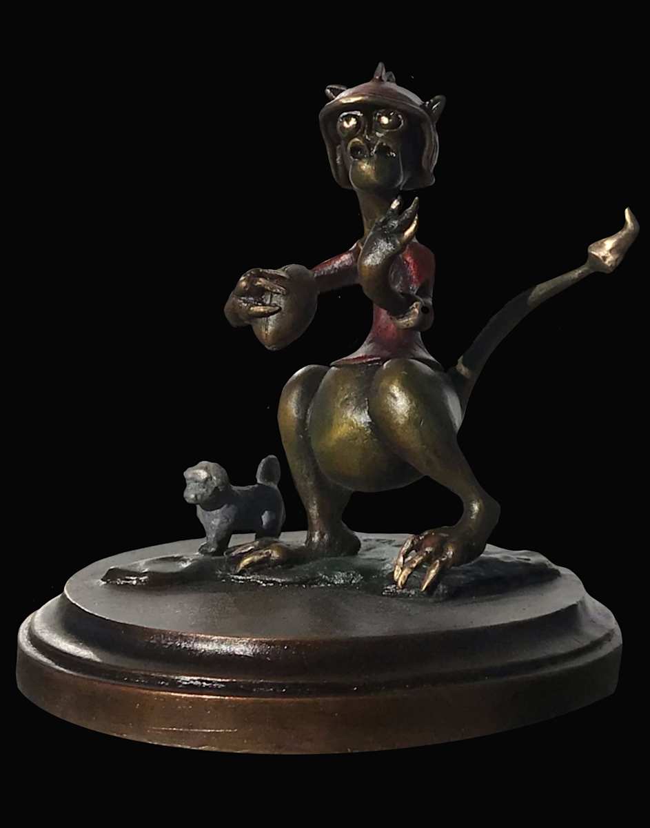 PIG SKIN.   , by JACINTHE LACROIX. MASTER SCULPTOR AND ARTIST 