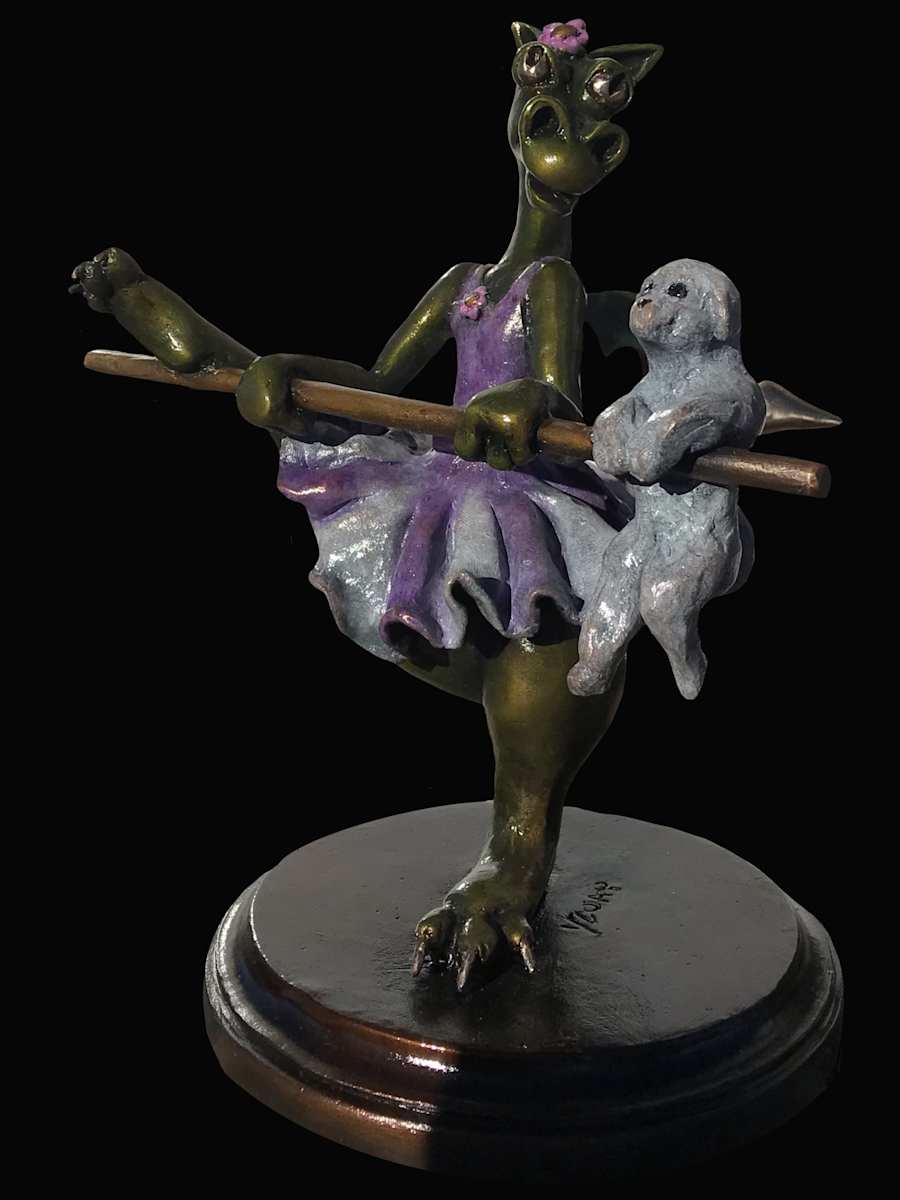 BALLERINA BELL by JACINTHE LACROIX. MASTER SCULPTOR AND ARTIST 