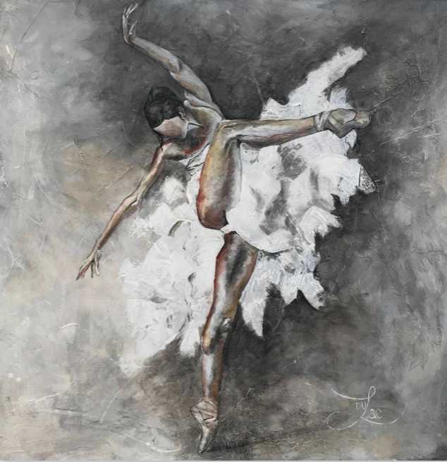 I DON'T NEED WINGS TO FLY by JACINTHE LACROIX. MASTER SCULPTOR AND ARTIST 