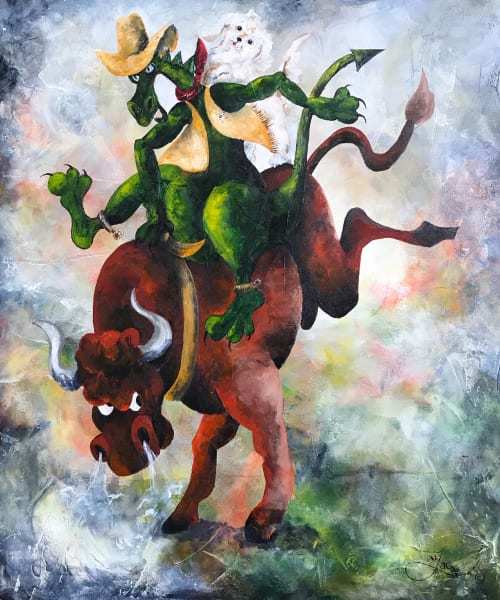 HEE HAW by JACINTHE LACROIX. MASTER SCULPTOR AND ARTIST 