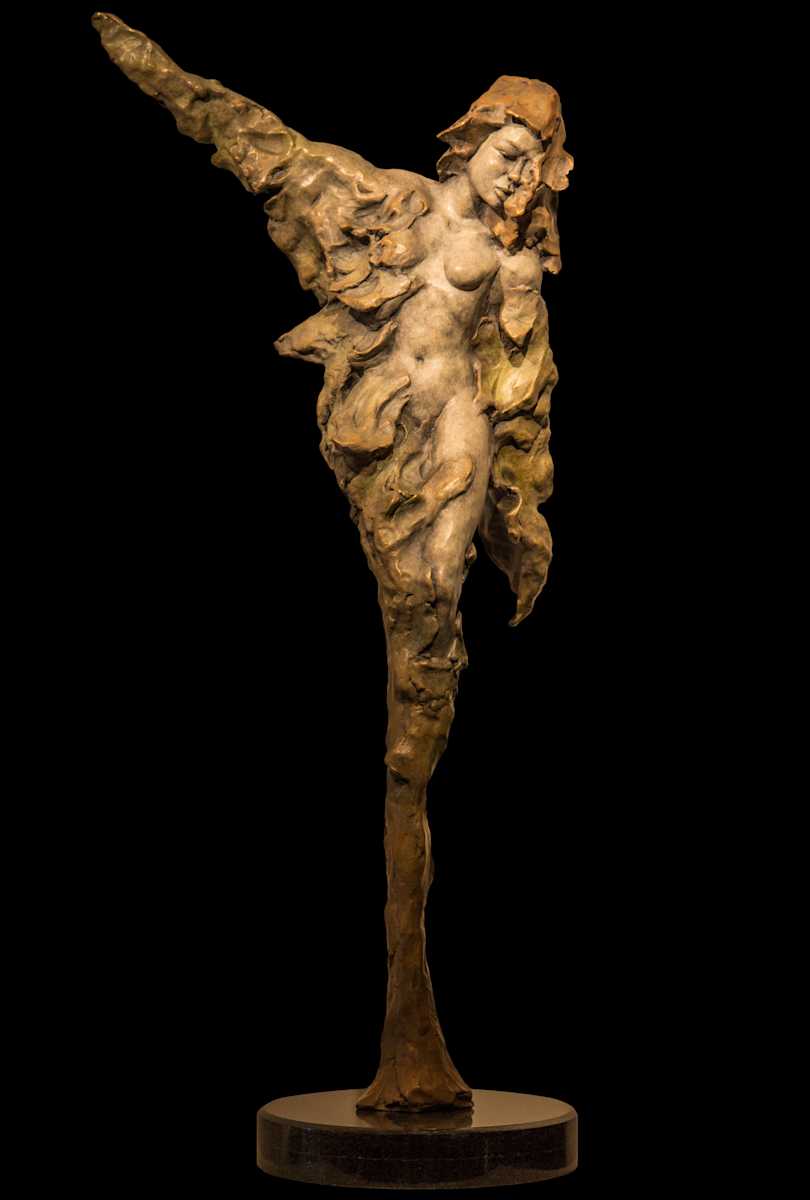 WHISPER OF AN ANGEL by JACINTHE LACROIX. MASTER SCULPTOR AND ARTIST, Image 1.