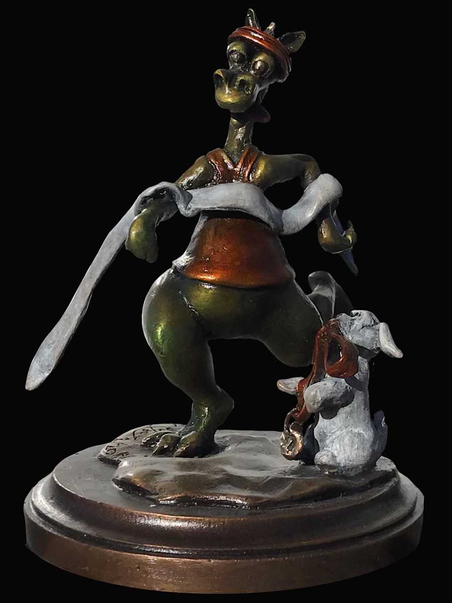 RUN BELL RUN.  , by JACINTHE LACROIX. MASTER SCULPTOR AND ARTIST, Image 1.
