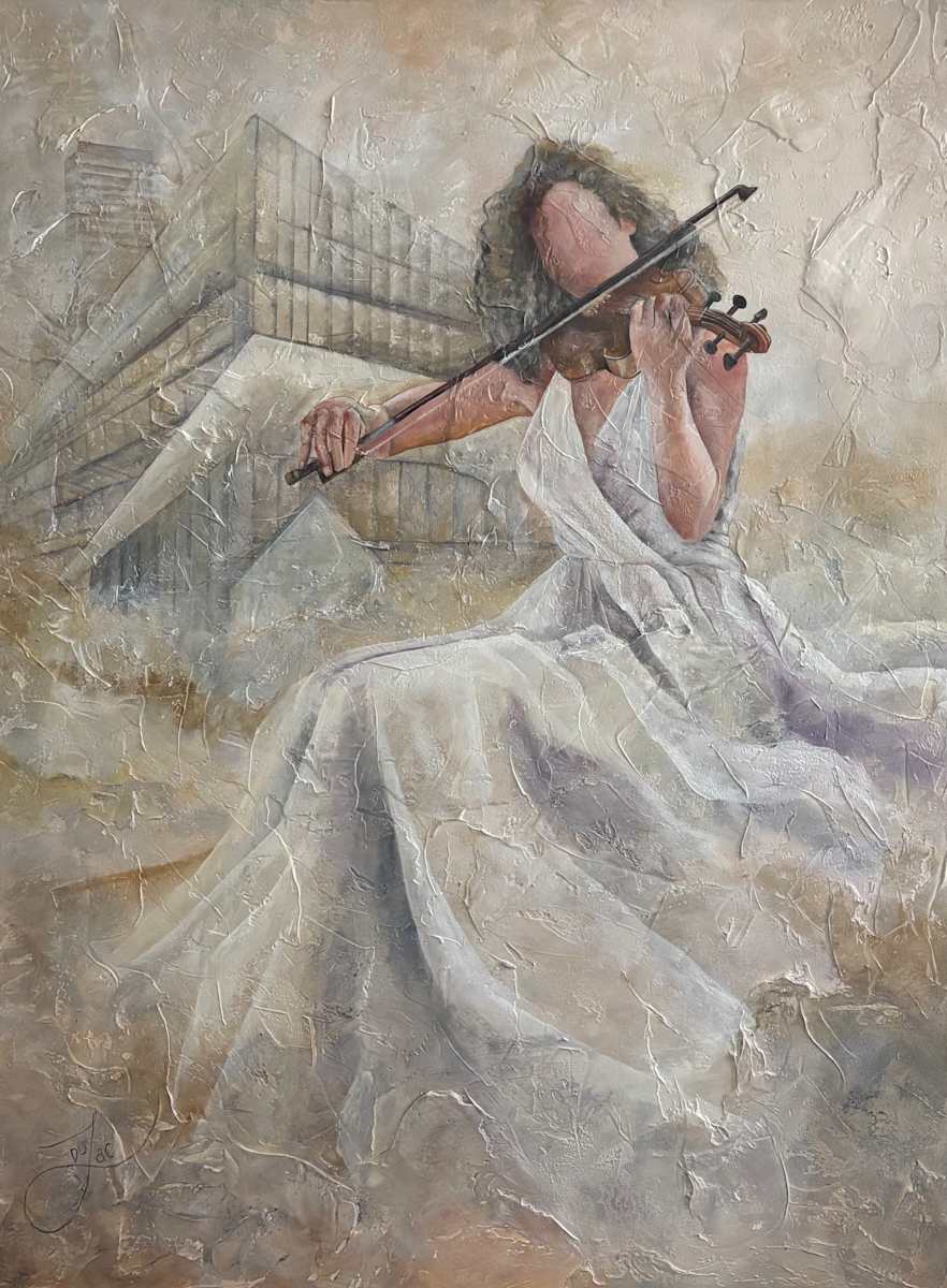 WHERE SILENCE LEARNS TO SING by JACINTHE LACROIX. MASTER SCULPTOR AND ARTIST, Image 2.