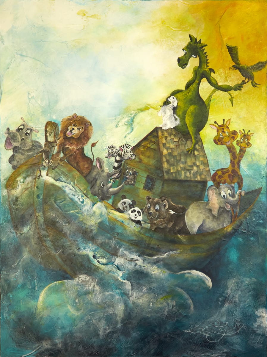 BLUEBELL'S ARK'S-GICLEE by JACINTHE LACROIX. MASTER SCULPTOR AND ARTIST 