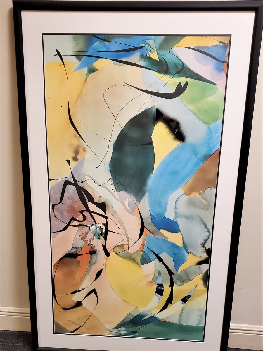 Abstract  Image: Abstract Original Painting Framed