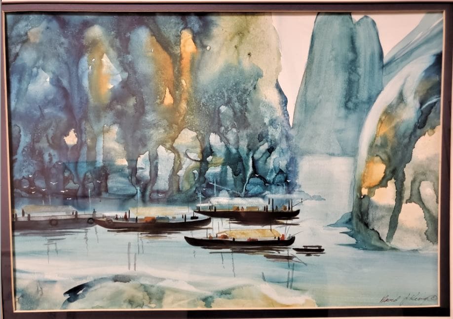 Asian Boats by David J. King 