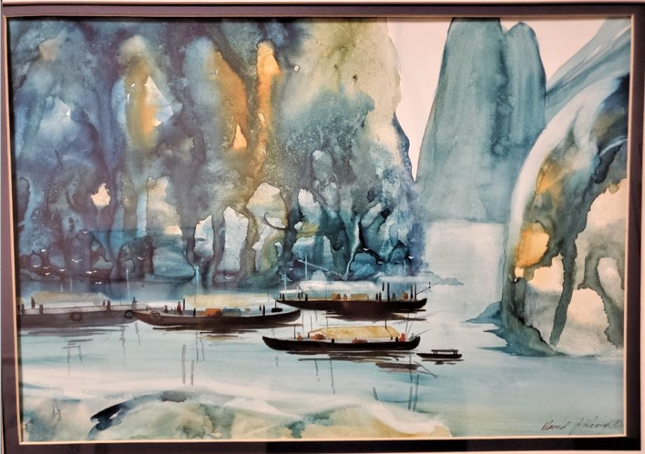 Asian Boats by David J. King, Image 1.
