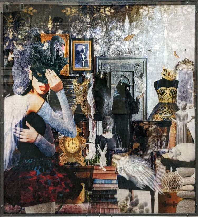 The Charms of Odile - Mixed Media by Dewey James Studio, Image 1.