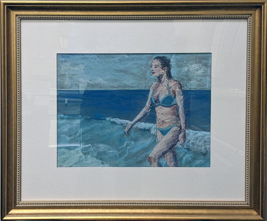 Heather - Pastel on Paper by Jake Hand, Image 3.