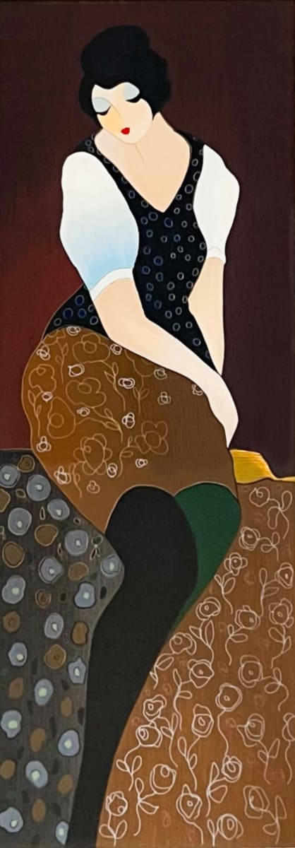 Demure IV by Itzchak Tarkay, Image 1.