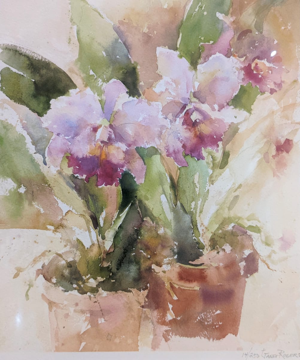 Orchids II by Janet Rogers, Image 1.