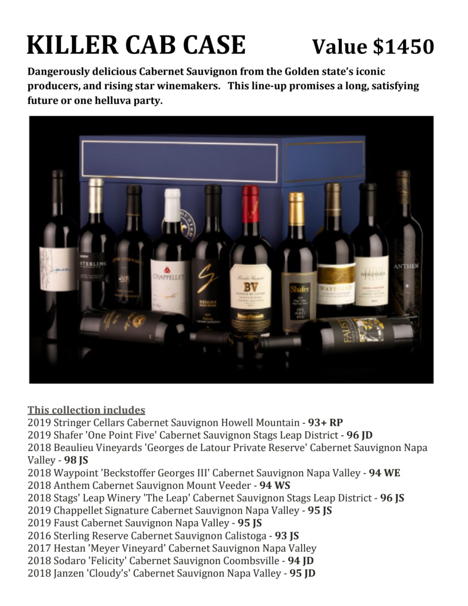 Wine - Killer Cab Case by Wine Donor, Image 1.