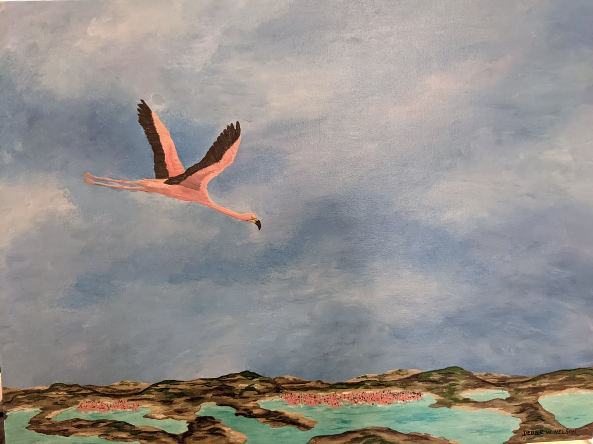 Save the Flamingos by Debbie Nelson, Image 1.