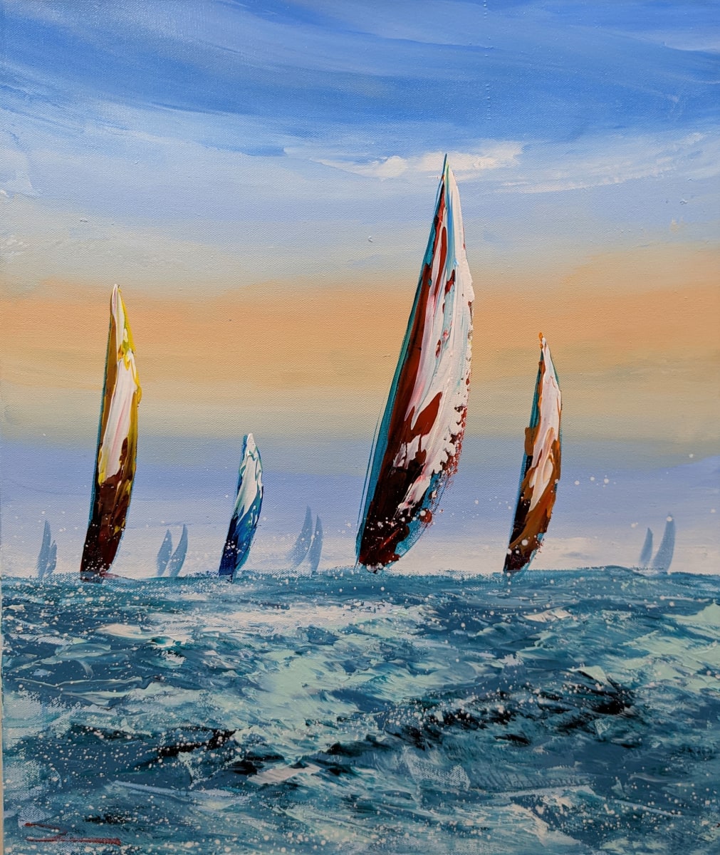 Sailing by Rosa Chavez  Image: Sailing by Rosa Chevez