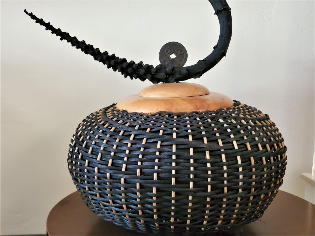 Woven Basket by Sheila King, Image 1.