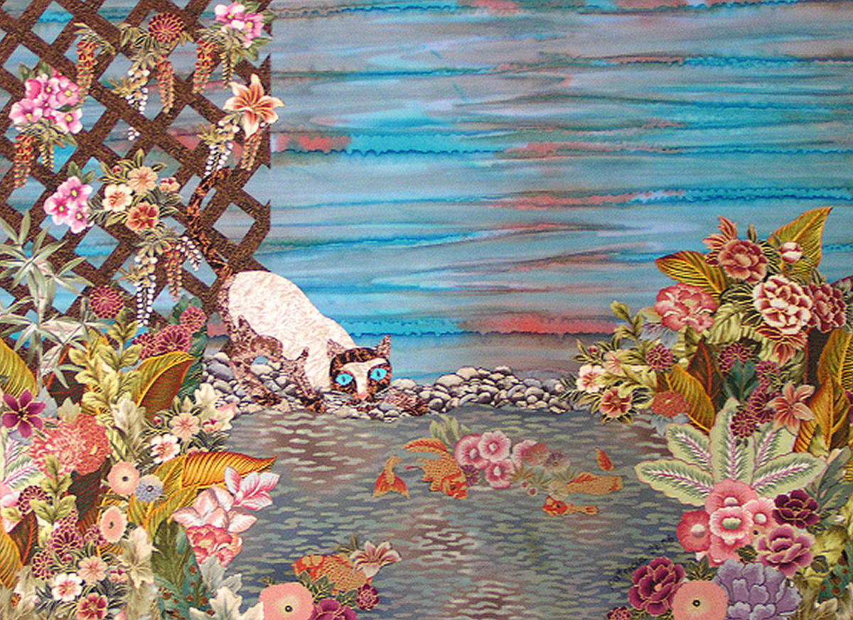 Coy Koi - framed by Patricia Gould, Image 1.