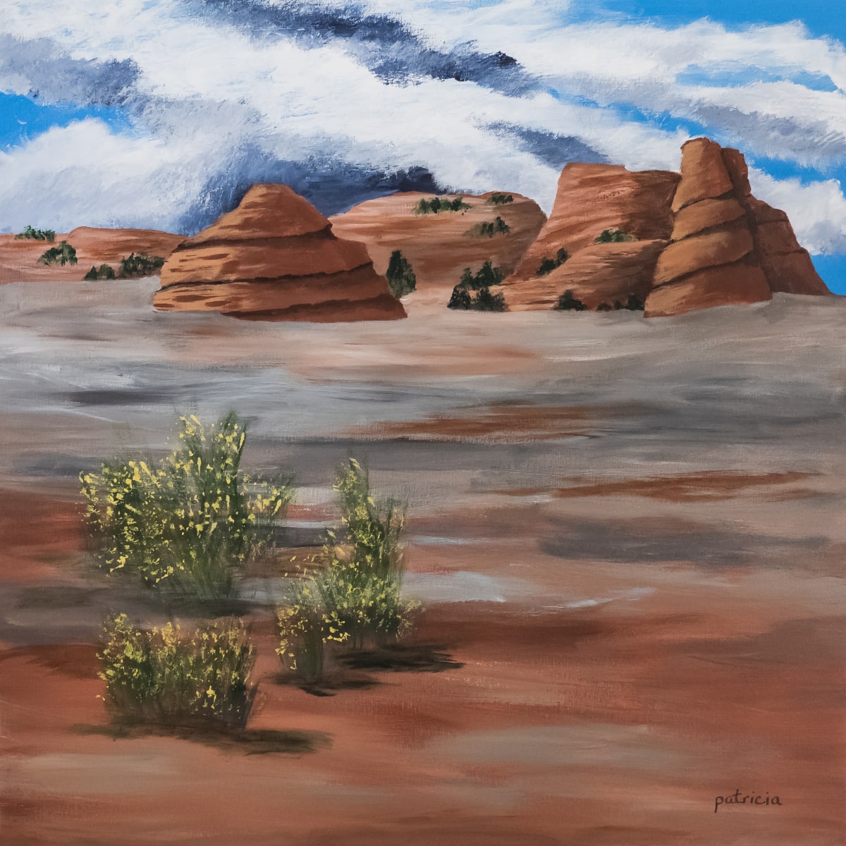 Desert Rhythms by Patricia Gould 