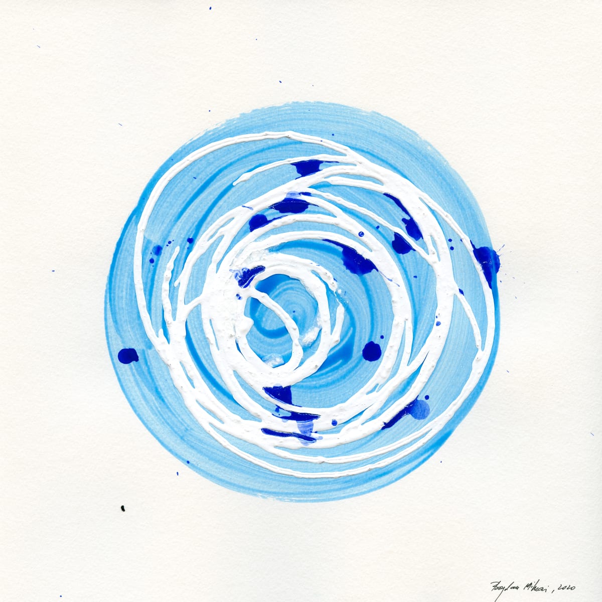 Blue Spiral 