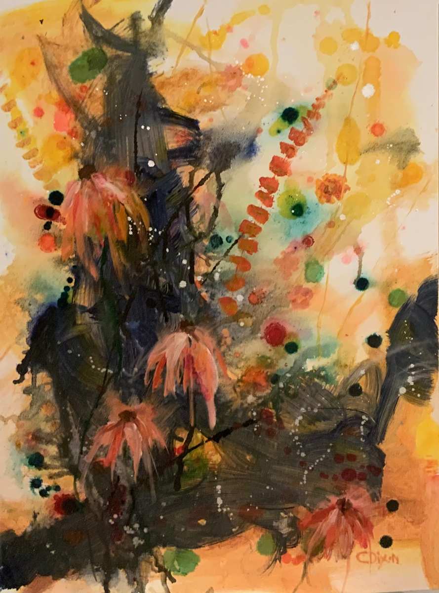 Flower Fireworks by Carol Dixon 