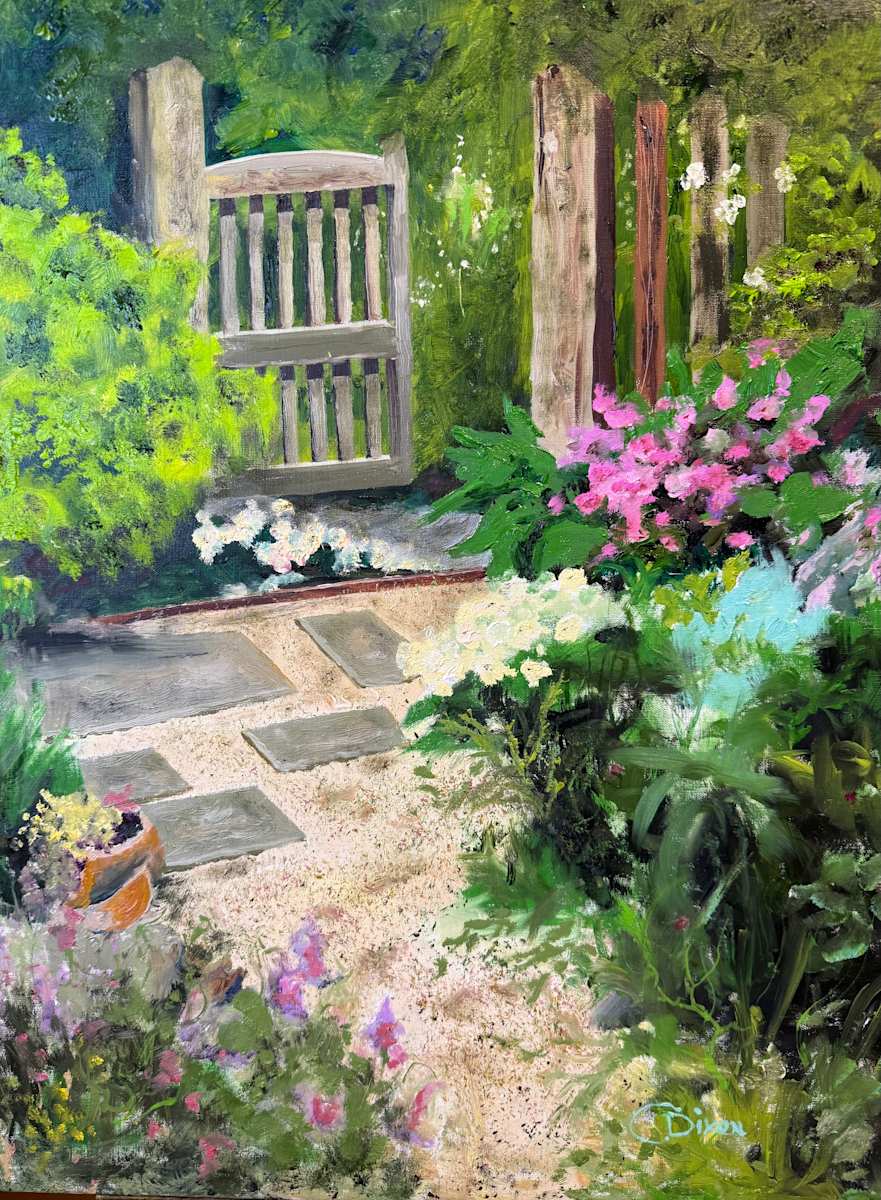 Garden Gate by Carol Dixon, Image 2.