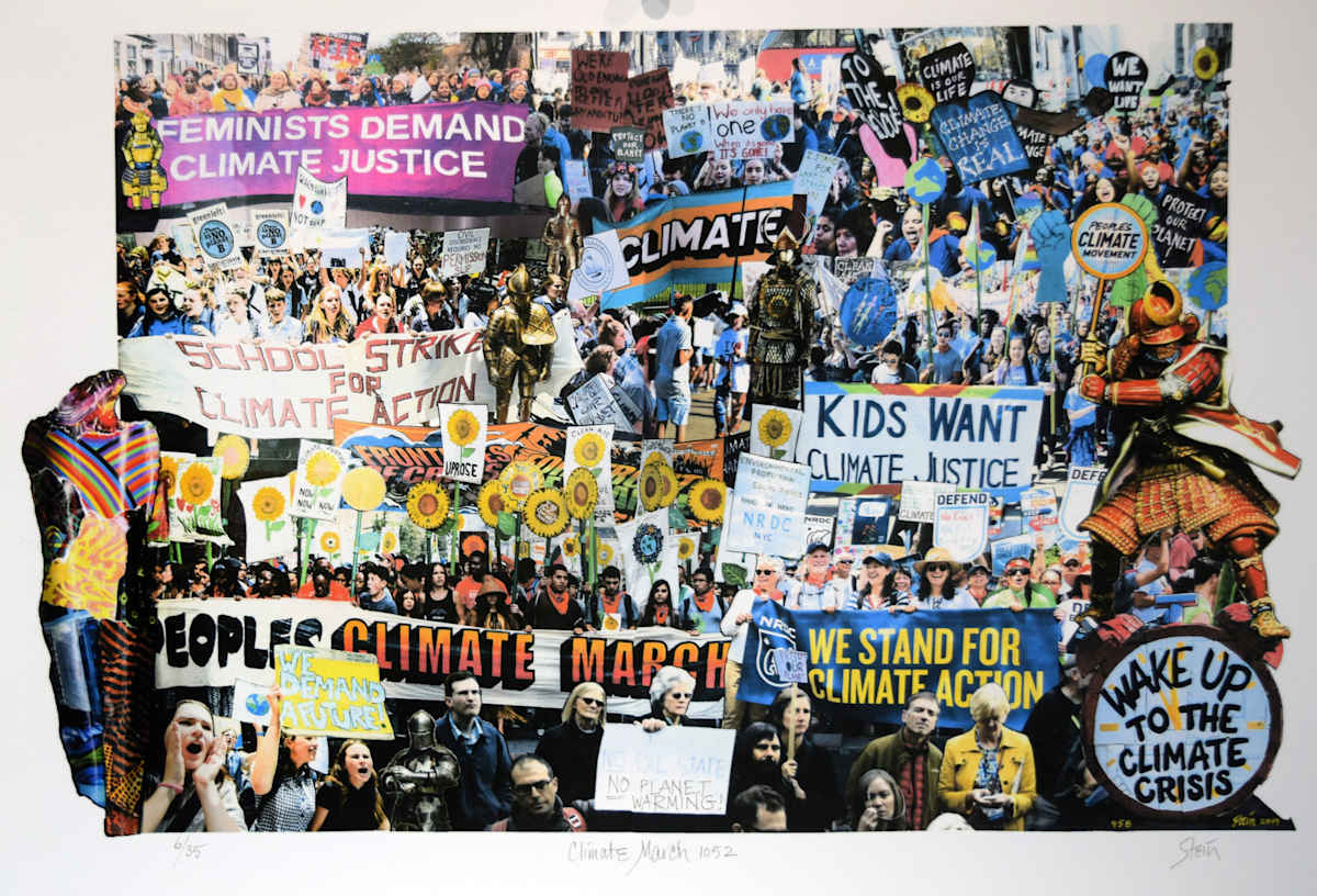 Climate March 1052 by Linda Stein, Image 2.