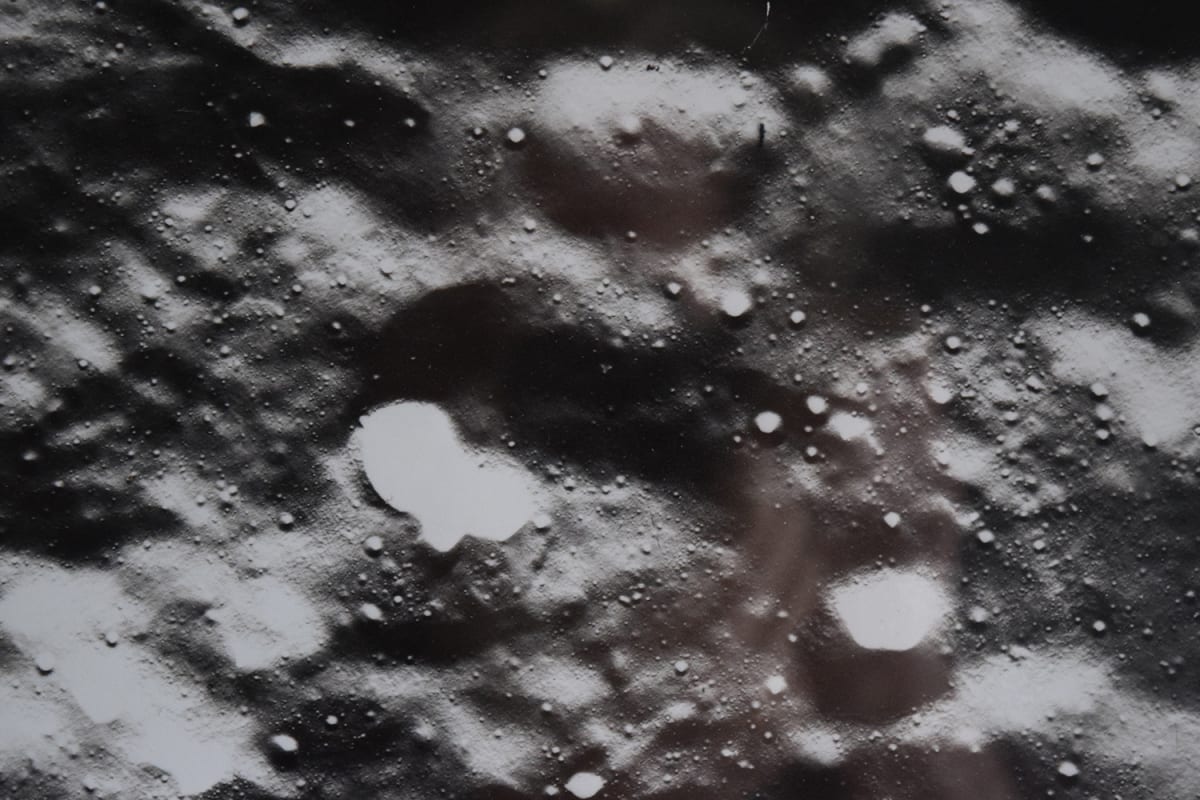 Lunar Landscape, Apollo 15 by Alfred Worden  Image: Lunar Landscape
