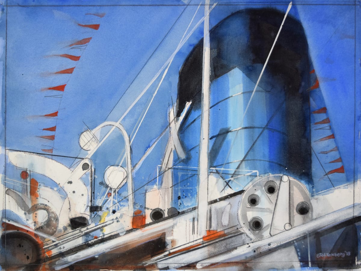 Blue Funnel by Donald Stoltenberg  Image: Blue Funnel by Donald Stoltenberg