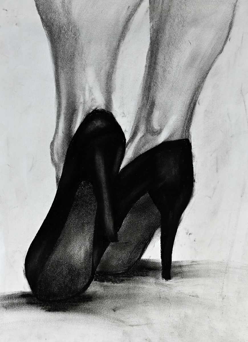 Untitled (High Heels) by Delany Barger, Image 1.