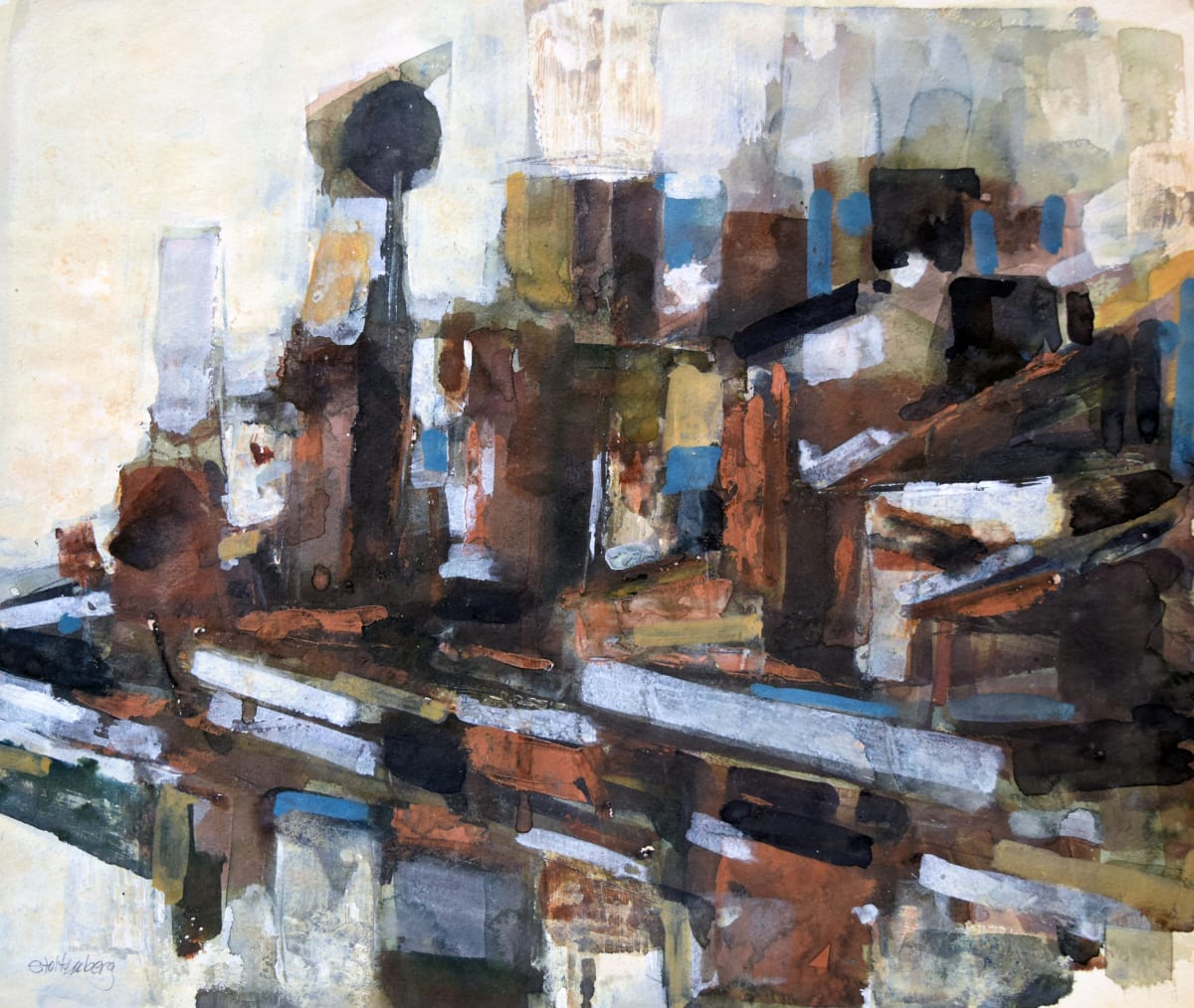 Roof Still Life, Beacon Hill by Donald Stoltenberg  Image: Roof Still Life, Beacon Hill