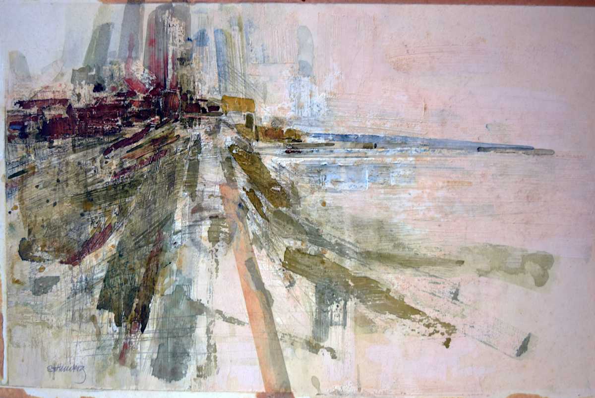 Beach at Southwold by Donald Stoltenberg, Image 3.