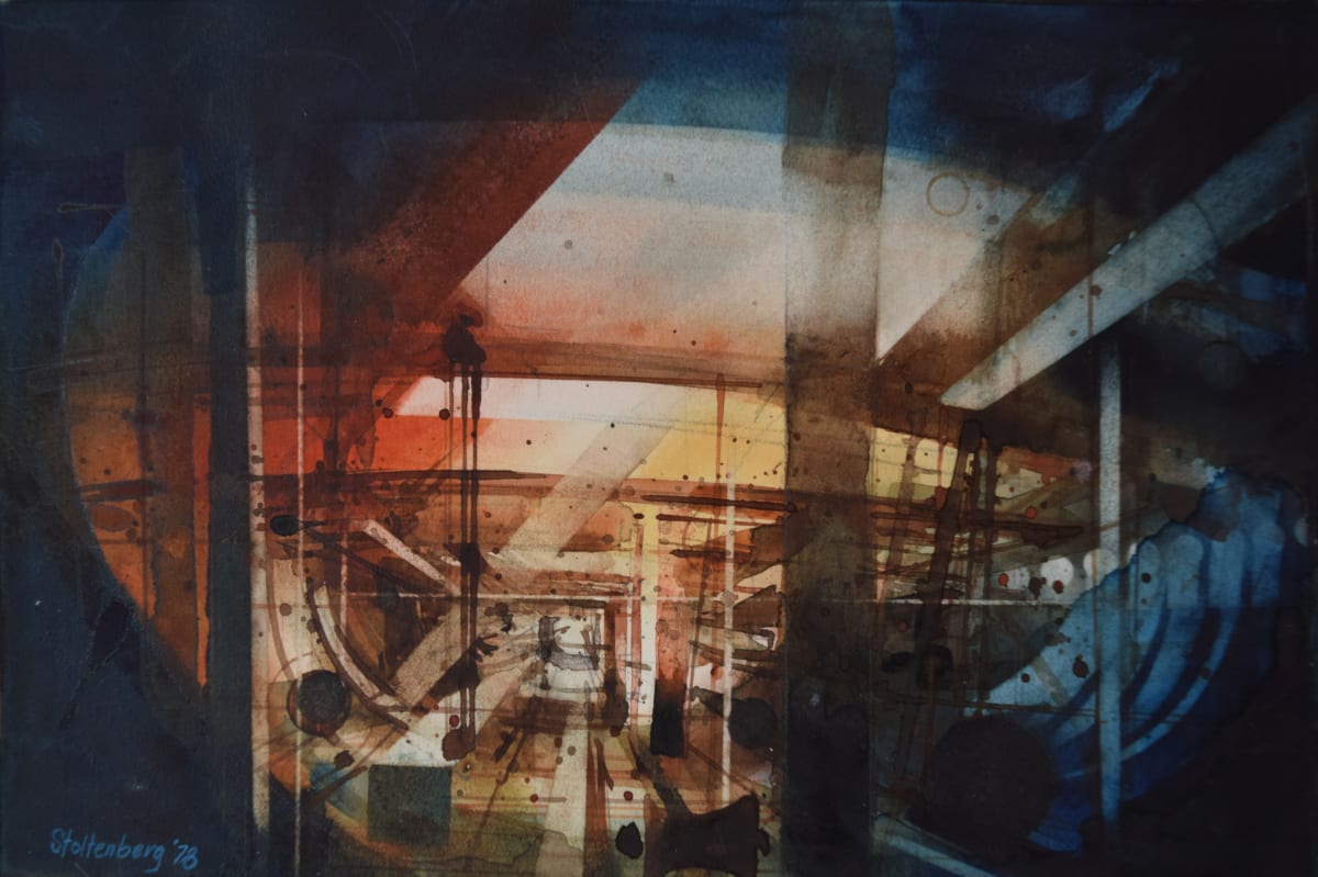 Below Deck Study by Donald Stoltenberg  Image: Below Deck Study by Donald Stoltenberg